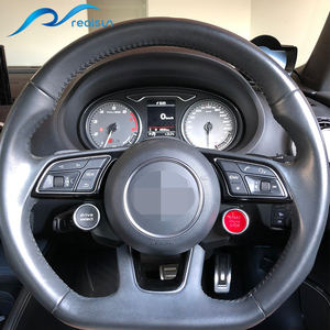 RealsunR8スタイルエンジンスタートドライブセレクトステアリングホイールレトロフィットボタンAudi A3 S3 A4 S4 A5 S5 A6 S6 A7 S7 A8 Q3 Q5 Q7 - Product Image 2