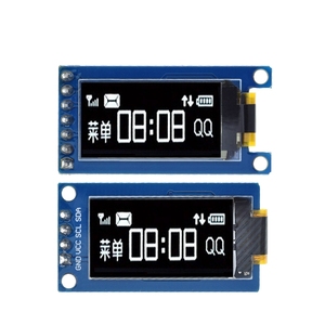 TZT Display OLED da 0.96 pollici modulo LCD 4pin/7pin 64 x128 SSD1107 LCD modulo schermo verticale OLED da 0.96 "per Arduino - Product Image 1