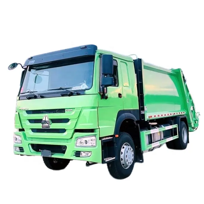 Camion compacteur de déchets de collecte de déchets de 15 m3, chine
