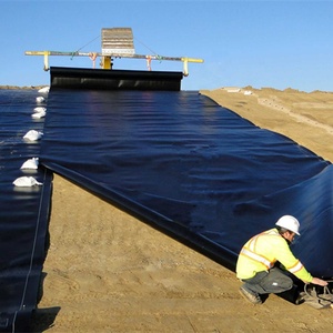 Endüstriyel tasarım pürüzsüz balık ve karides gölet Liner için HDPE Liner geomembran - Product Image 3