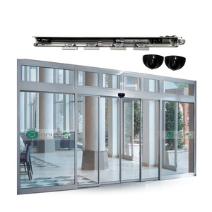 Modern Remote Control Smart Glass Automatic Door Closer Sensitive Sensor Automatic Sliding Door <strong>System</strong> - Product Image 4