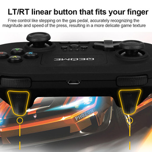 Precio de fábrica Inalámbrico BT Gaming Button Gamepad Joystick Consola de video Controlador de juegos con función de vibración - Product Image 3