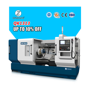 Máquina de roscado de tubería automática QK1313, cama plana de alta resistencia, cnc, máquina de torno de roscado para tuberías - Product Image 3