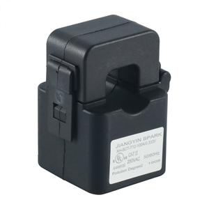 Transformador de corriente de núcleo magnético, sensor de corriente de núcleo dividido AC 0-800A, salida 333mV/5A - Product Image 1