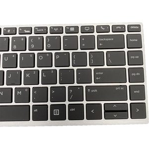 Elitebook 730 G5 735 G5 735 G6 830 G5 830 G6 836 G5 İçin İşaretçi ve Çerçeveli Laptop Klavyesi, Dahili Laptop Klavyesi - Product Image 2