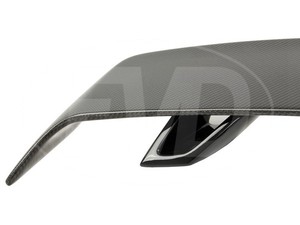 Audi R8 V8 V10 2008-2015 için Rieger stil karbon Fiber arka Spoiler