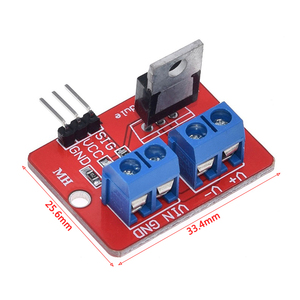 Arduino MCU ARM Pi için 0-24V üst Mosfet düğmesi IRF520 MOS sürücü modülü