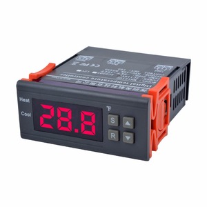 Mini DC 12V/10A <strong>Temperature</strong> <strong>Controller</strong> Electronic Thermostat MH1210F LED Digital Display -58F-194F <strong>Temperature</strong> Calibration - Product Image 1