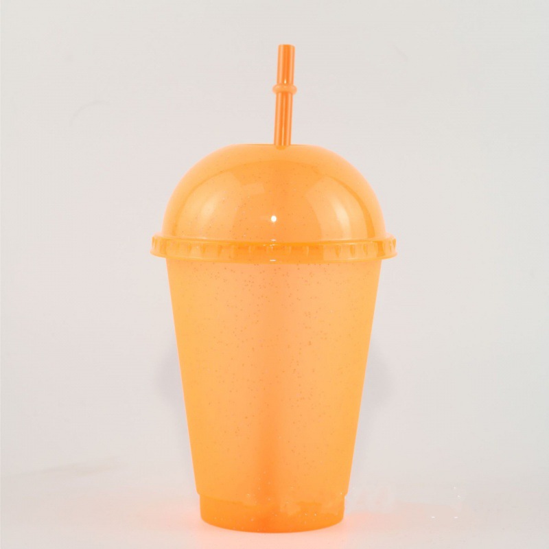 Glitter orange