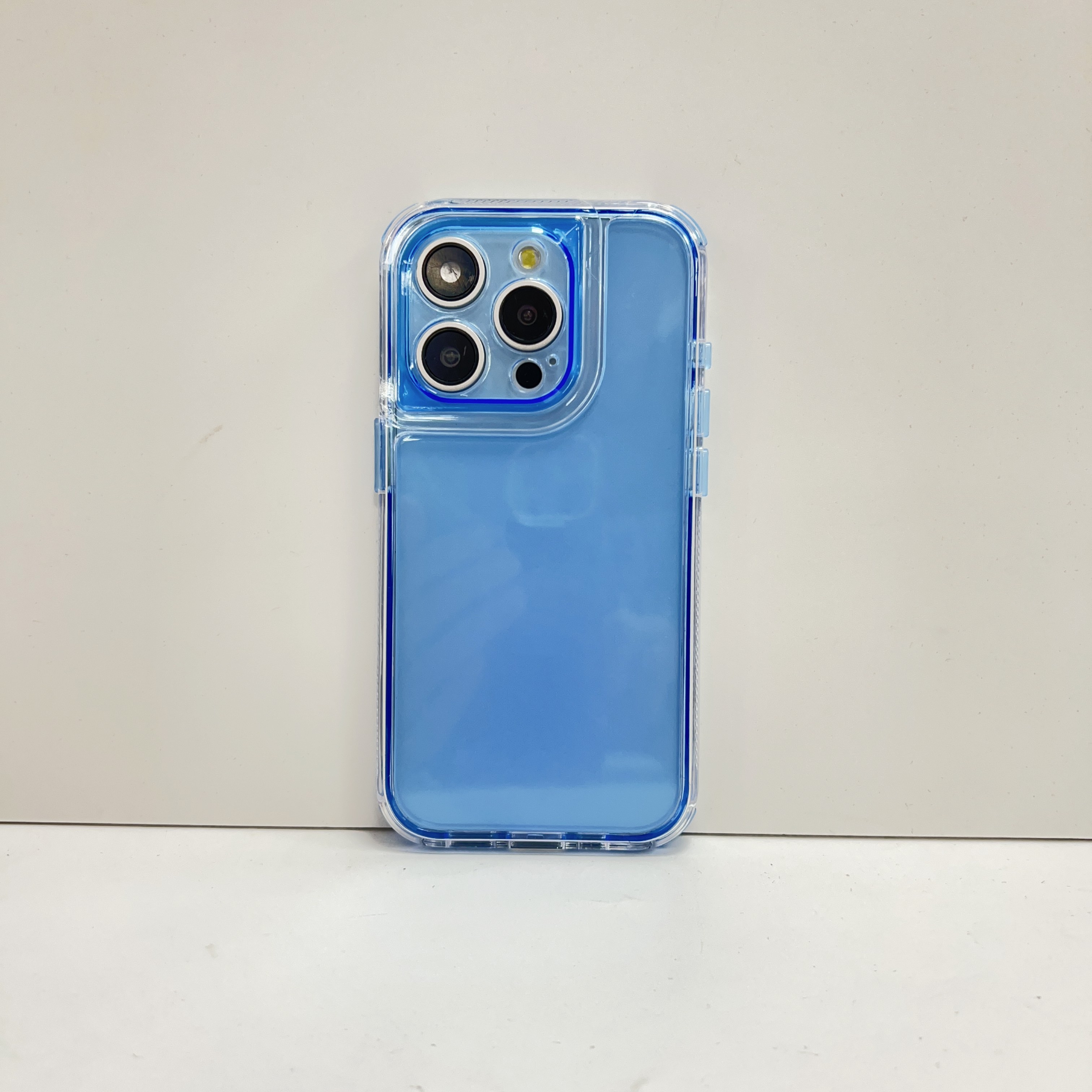 Bleu avec boîte