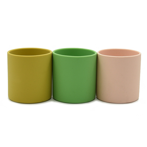 Silicone Cup Baby Cup Print Pattern for Baby Drinking Silicone Low MOQ Silicon Baby Feeding Products Support Small <strong>Arc</strong> Type