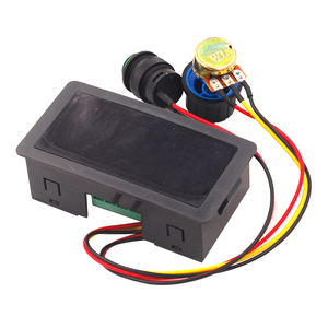 DC 6V 12V 24V 5A ajustable PWM DC Motor controlador de velocidad CCM5D LED pantalla Digital interruptor de Control de velocidad continuo Gobernador - Product Image 1