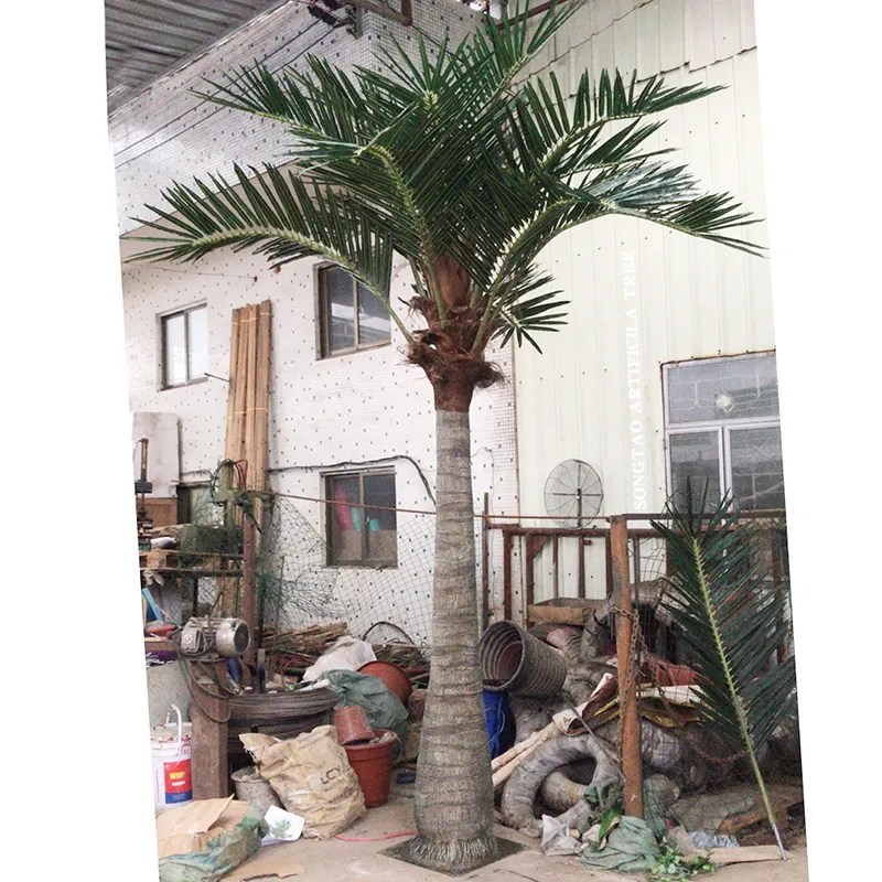 Palmier Royal décoratif extérieur artificiel 3 mètres pour décoration Jungle vente