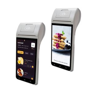 Máquina POS móvil Android programable Z91 de 5,5 pulgadas con impresora, lector de código QR, NFC, lector RFID y tarjeta Sim Pos - Product Image 6