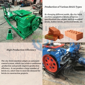 优质红粘土砌块压制机粘土制砖机真空挤出机 - Product Image 5