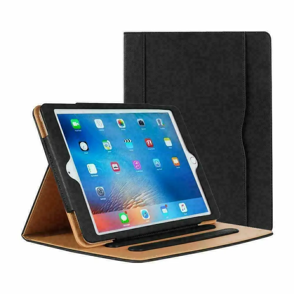 IPad 9th 10 세대 10.2 ''2021 및 모든 iPad에 대 한 럭셔리 디자인 전체 커버 가죽 스탠드 케이스 커버