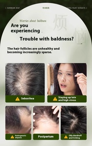 A base vegetale cipresso foglia Shampoo sapone per Anti-perdita di capelli rapida crescita dei capelli forfora rimozione solido sette verde Shampoo bar - Product Image 4