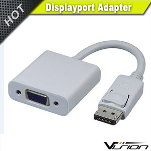 <strong>DisplayPort</strong> DP to VGA HD15 Adapter for Projector Monitor CRT TV PC Mac - Product Image 6