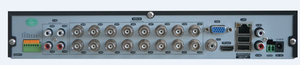 DVR híbrido XVR para cámaras analógicas e IP AHD CVI TVI CVBS entrada 16 canales 5MP DVR con entradas de alarma de audio 6ch y 4ch