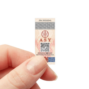 Polariertes Farbwechsel-Sicherheits-Anti-Fälschungs-Etikett mit unsichtbarem fluoreszierendem QR-Code - Product Image 3