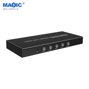 Nuevo 1080P 60Hz 4 en 1 Out Quad Multi-Viewer Interruptor de velocidad con IR HD Signal Video Switcher HDMI Splitter - Product Image 1