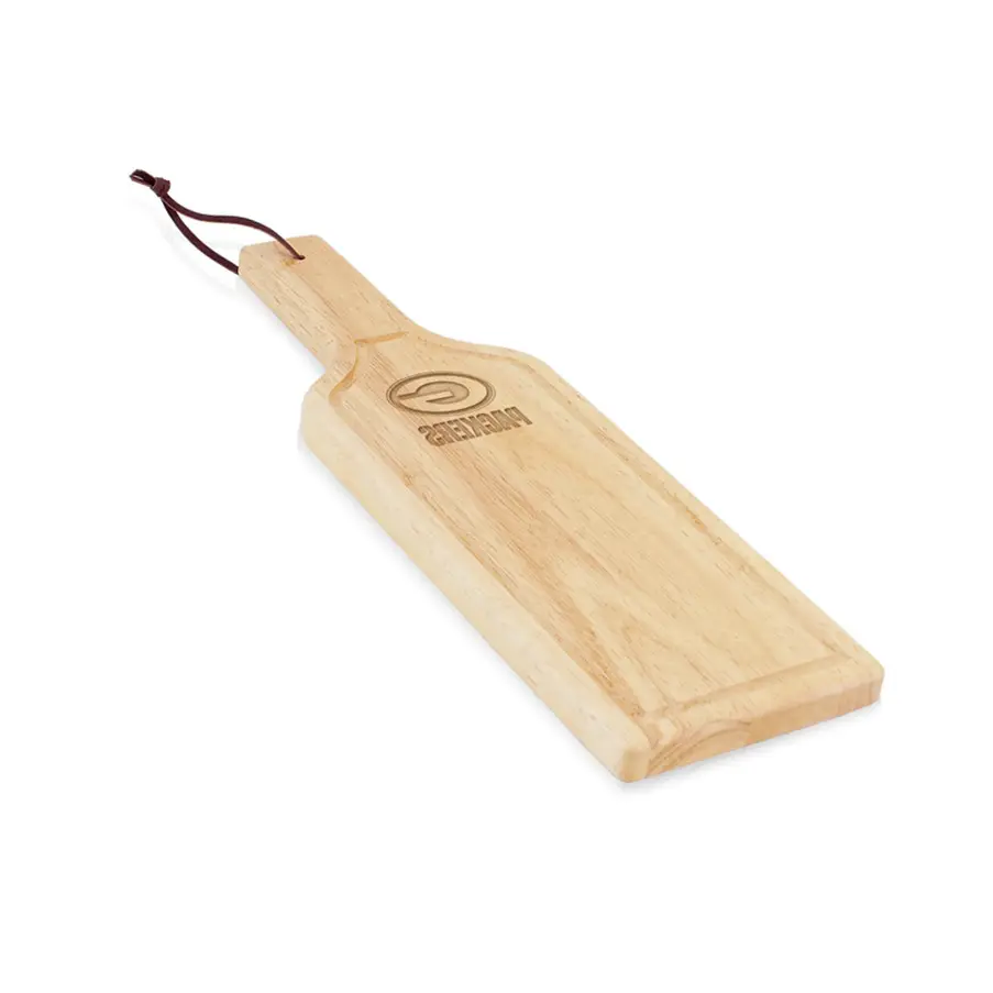 北欧スタイルの高品質木製まな板パンピザプレートキッチン用品オークまな板ハンドル付き