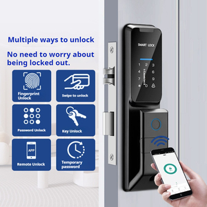 TUYA wi-fi akıllı kapı kilidi parmak izi ve tuş takımı ile çoklu şifre kodu kilidini akıllı ev kapı kilidi 12 ay bekleme - Product Image 4