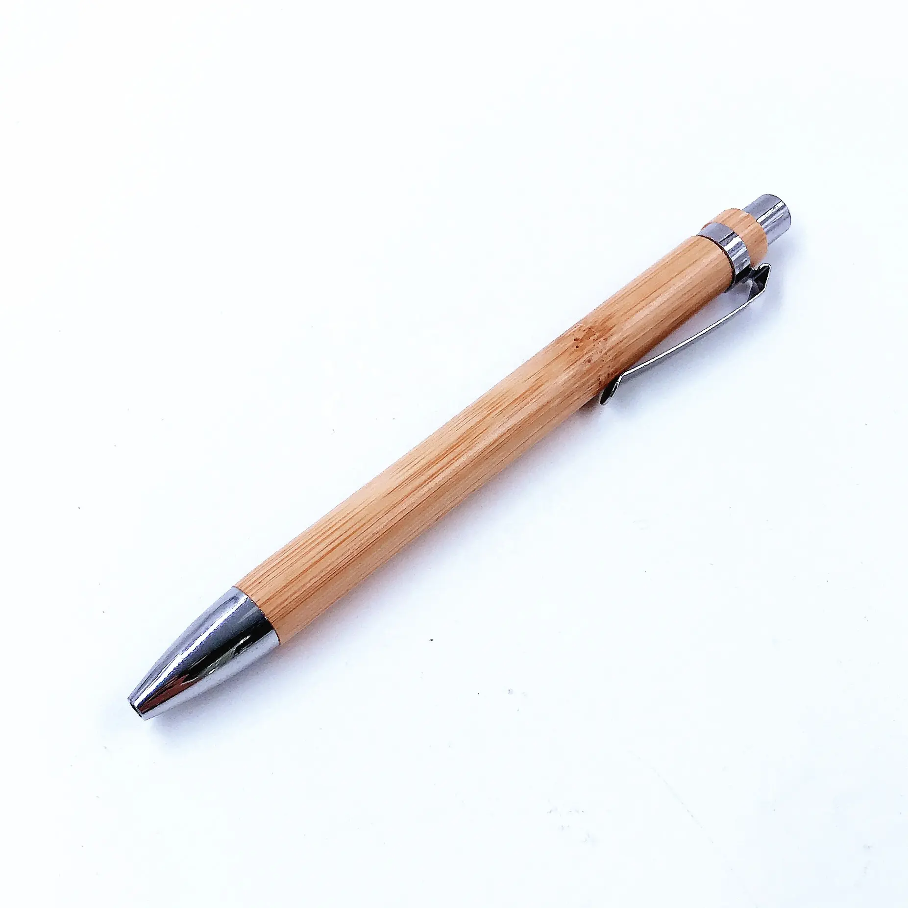Bolígrafo personalizado de bambú ecológico, alta calidad