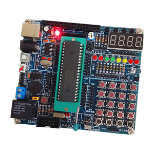 51 Kit di schede di sviluppo DIY microcontrollore Kit moduli elettronici con componenti di saldatura parti di scheda centrale per l'apprendimento - Product Image 5