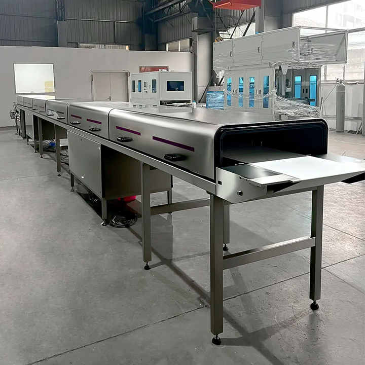 AMC Customized Specifically Designs Fast Food Cooling Tunnel Machine
