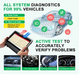 Herramienta de diagnóstico Universal Launch X431 V + V5.0 V Plus Pro3s + DBSCAR VII compatible con mapeo de topología ECU codificación en línea y más de 37 servicios - Product Image 5