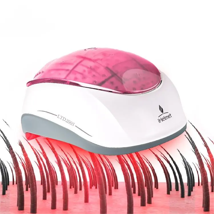 Cappello da uso domestico Led rosso per la crescita dei capelli Laser casco Laser per la crescita dei capelli