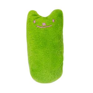2025 nueva llegada cara de gato mascota con papel de sonajero dentro de hierba gatera juguete de peluche - Product Image 3
