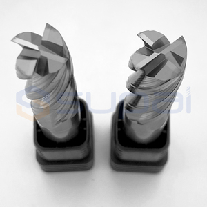 Supal 65 độ bất bình đẳng xoắn ốc <span class=keywords><strong>End</strong></span> phay Cutter công cụ cho kim loại 45 độ <span class=keywords><strong>End</strong></span> <span class=keywords><strong>Mills</strong></span> cho thép không gỉ 4 6 8 mét - Product Image 1