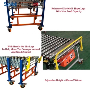 <strong>Automatic</strong> Multi Wedge Belt Motorized Flexible Roller Conveyor for Truck <strong>Loading</strong> and <strong>Unloading</strong> - Product Image 3