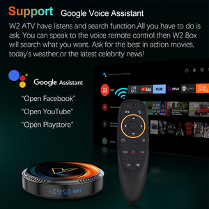 Yeni model Vontar W2 ATV androidtv 11.0 kutusu ile Amlogic S905W2 Google ses girişi uzaktan kumanda 2G 4gb çift Wifi + BT4.0 - Product Image 2