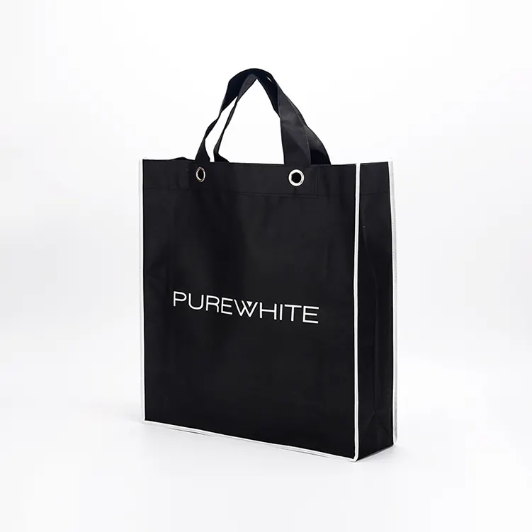 개인화 된 쇼핑백 도매 판촉 Pp 부직포 제조 업체 맞춤형 부직포 가방