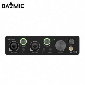 OEM Professional X2 Studio <strong>Audio</strong> Interface Digital Portable 48V <strong>Microphone</strong> With USB OUT Recording Music - Product Image 6