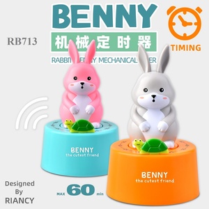 新製品スケールカウントダウン付きキッチンタイマー手動回転メカニカルタイマー - Product Image 5