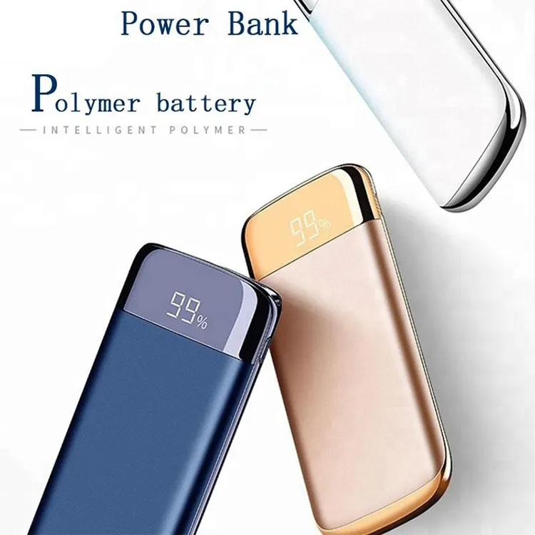 New product Power Bank 20000mAh Portable Charger Ultra Thin External Battery for All Type Cell Phones