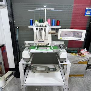 刺繍機日本PR 620工業用途シングルヘッド刺繍機コンピュータ中古 - Product Image 6
