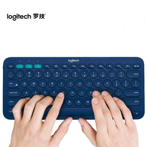 Teclado inalámbrico original Logitech K380 para múltiples dispositivos para Mac, ordenador portátil, Mini teclado Logitech K380 - Product Image 1