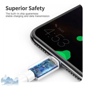 Profesyonel tedarik tipi C 3A hızlı şarj kablosu hızlı USB-C cep telefonları için şarj - Product Image 5