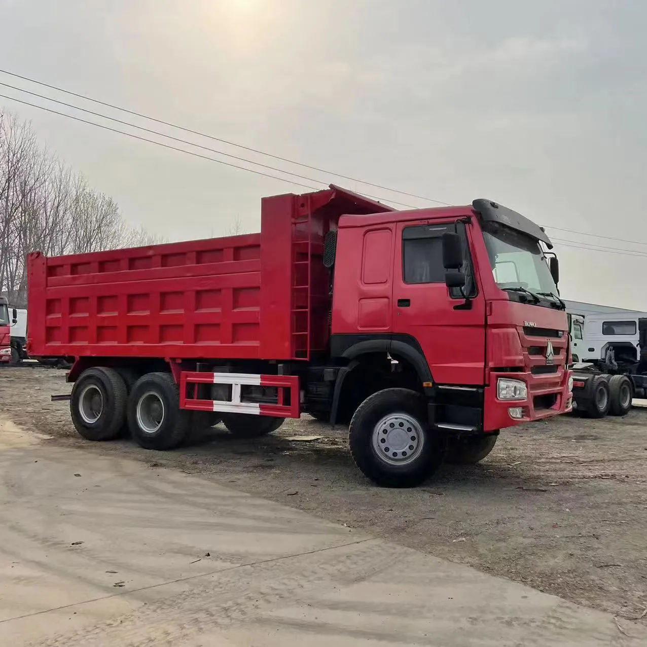 Used Sinotruck Howo 6*4 10 Tyres Dump Truck, Second Hand Howo 375HP Tipper Truck For Sale