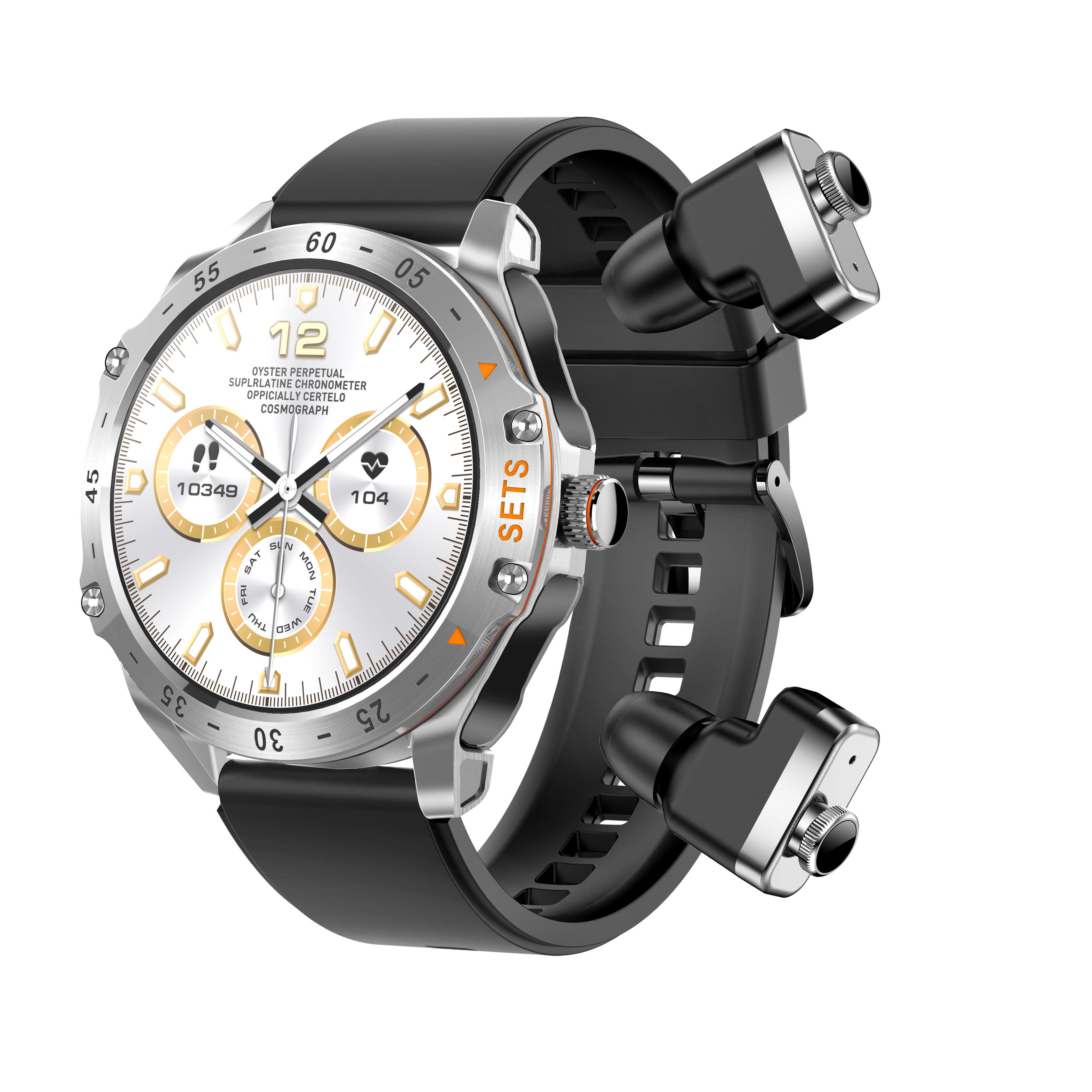 Silver dial silicon