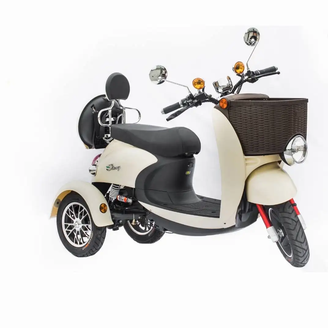 Scooter électrique à 3 roues pour personnes âgées, pour tricycle adulte