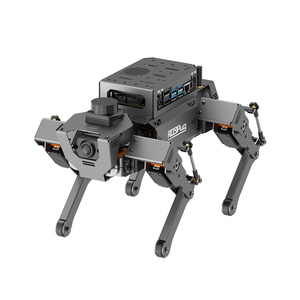 Hiwonder ROSPug cuadrúpedo Robot perro Python programación robótica educativa Kits alimentados por Jetson Nano AI Robot Dog