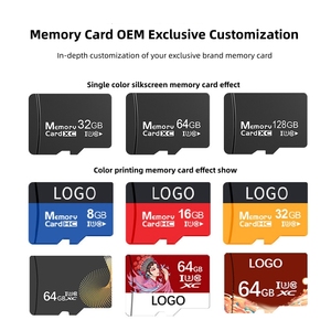 Admite tarjeta de memoria personalizada de alta capacidad 128G para Teléfono Celular, computadora, grabadora de coche, tarjeta de memoria - Product Image 3