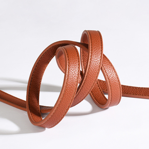 Mehrere wasserdichte Leder Hunde leine Anti-Tangle Großhandel bestückt personal isierte Luxus kleine große Haustier Traktion führt zu Fuß - Product Image 2