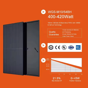 工厂价格太阳能发电系统50Kw 75Kw 100Kw锂离子并网太阳能系统完整太阳能 - Product Image 3